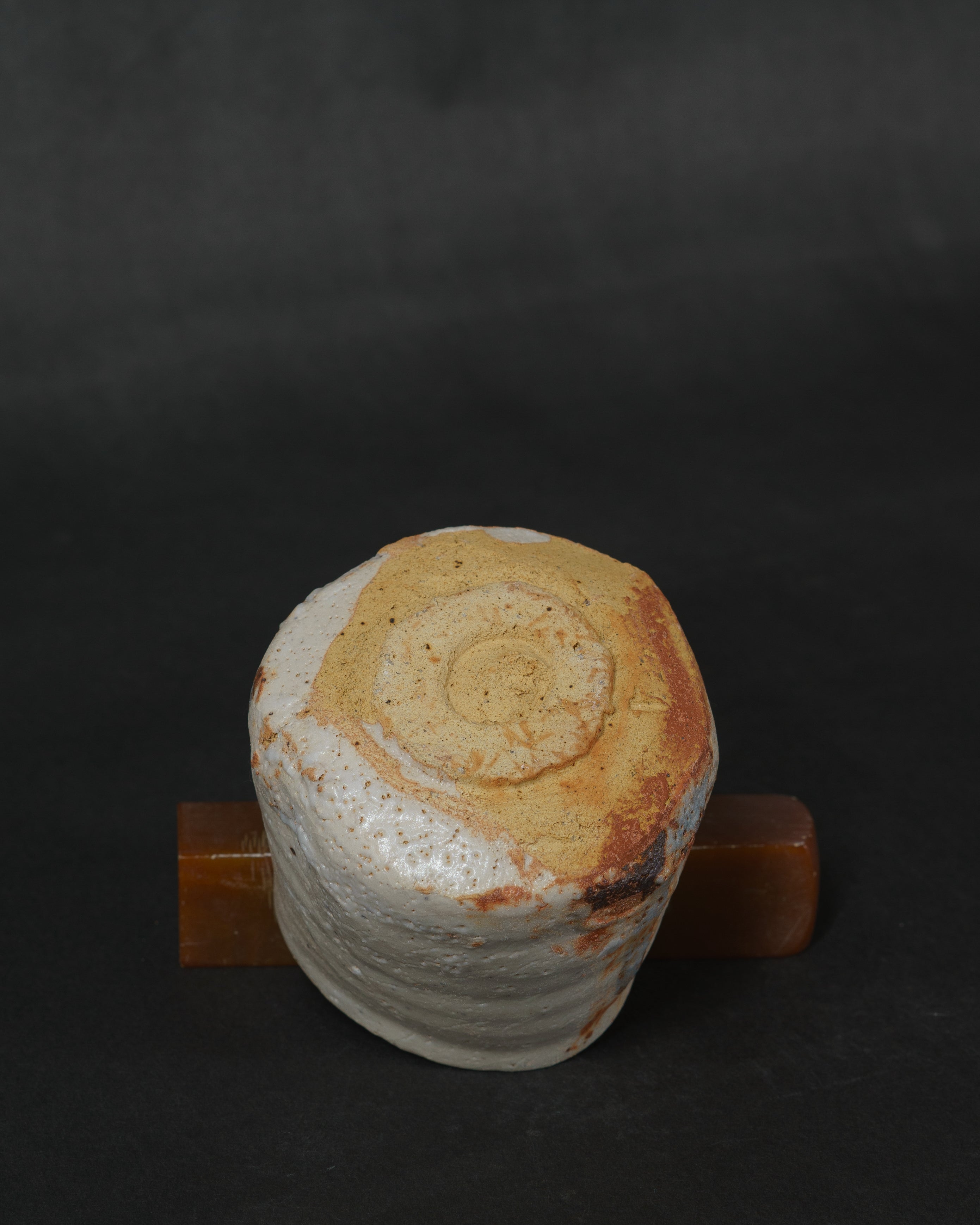 志野茶盌 - Shino Chawan Tea Bowl - st02666 | かみ屋